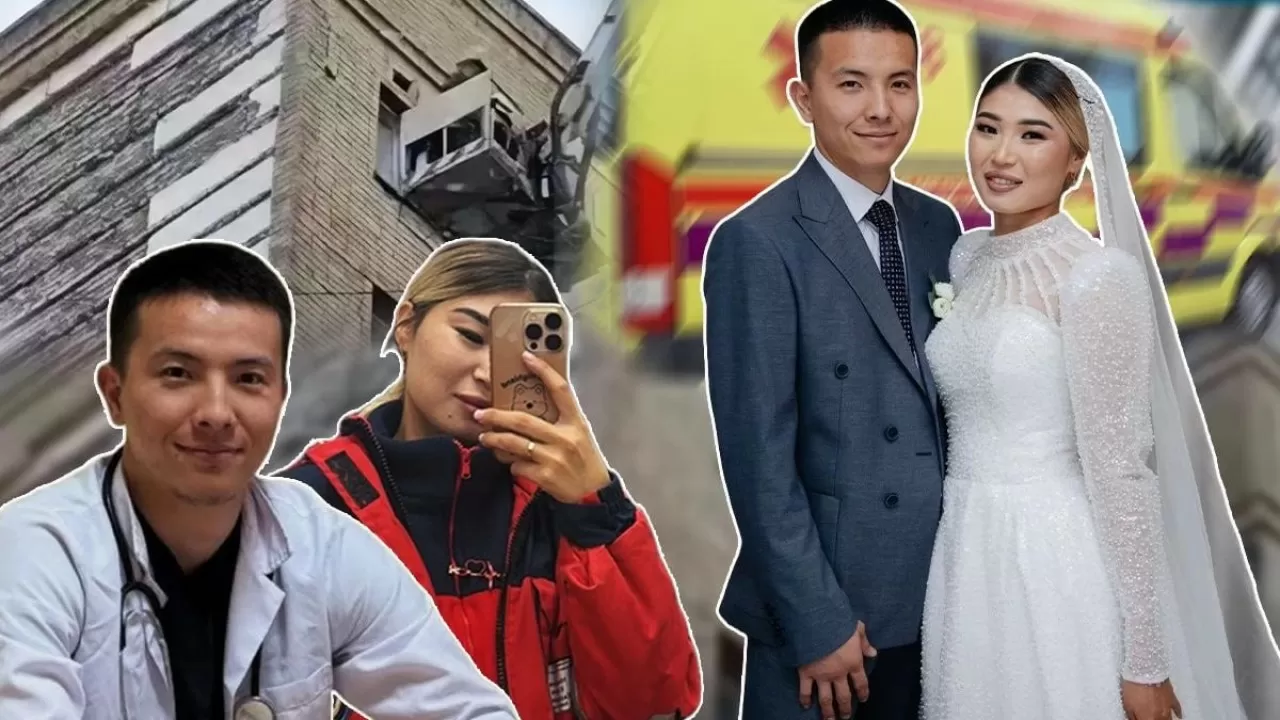 Астанада тұрғын үй қасбеті құлап кетті: Зардап шеккен фельдшердің жағдайы өте ауыр