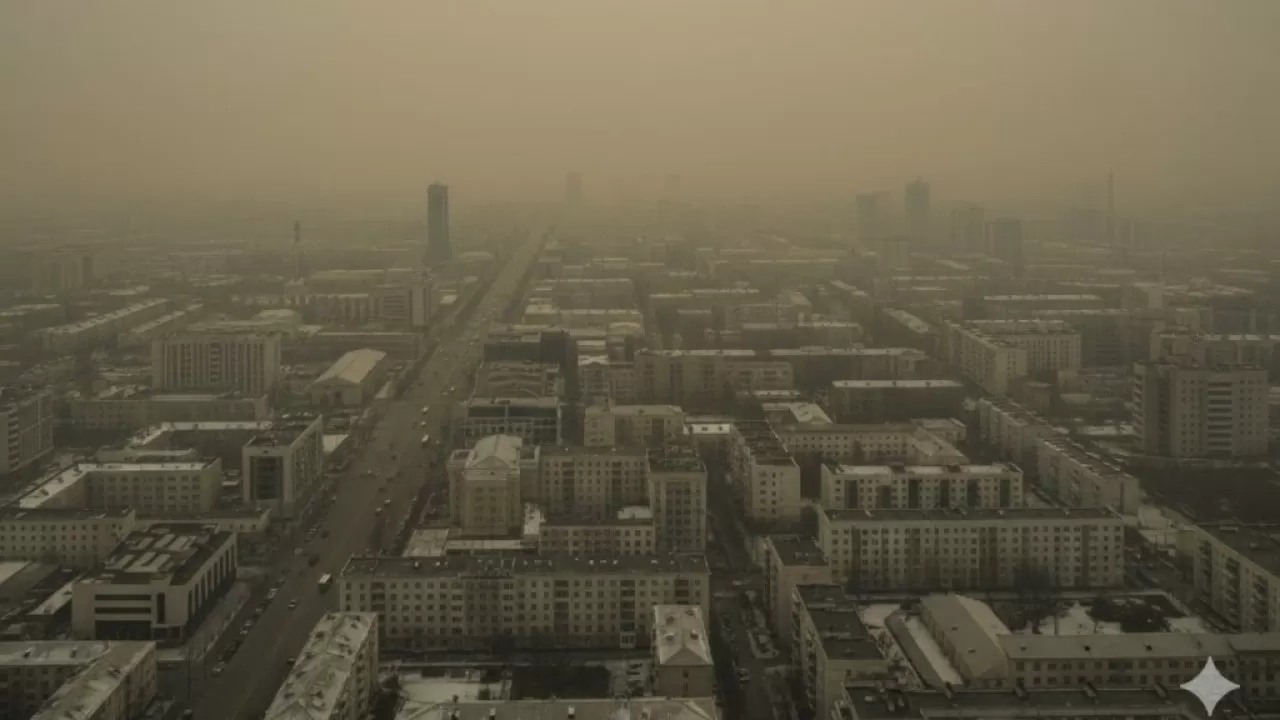 Один из городов Казахстана накроет грязный воздух