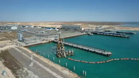 В Мангистауской области по поручению Президента продолжается развитие СЭЗ «Морпорт Актау»