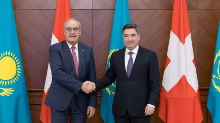 Олжас Бектенов с президентом Швейцарии договорились о расширении сотрудничества