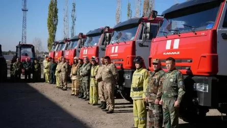 Гослесфонду РК значительно обновили парк противопожарной техники 