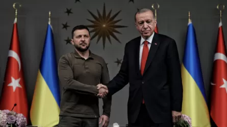 Бүгін Режеп Тайып Ердоған Украина президенті Владимир Зеленскиймен келіссөздер өткізеді