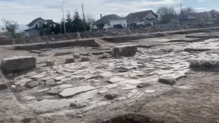 Древнеримский город раскопали при строительстве автобусного парка в Румынии