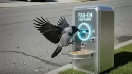 В Швеции вороны помогают людям в борьбе с мусором 