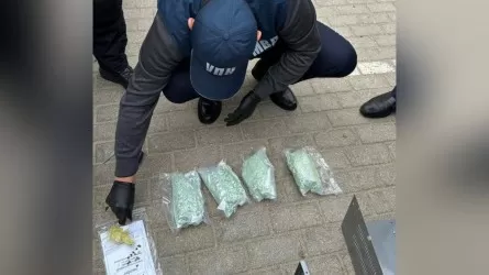 Ақтауда синтетикалық есірткінің ірі партиясы тәркіленді