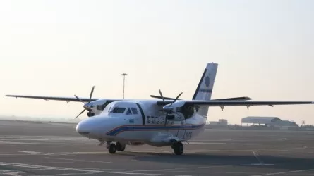 Третий самолет L-410 для МЧС Казахстана торжественно принят в Шымкенте