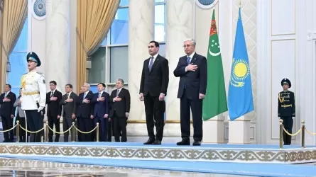 Қасым-Жомарт Тоқаев Түрікменстан Президентін Ақордада қарсы алды   