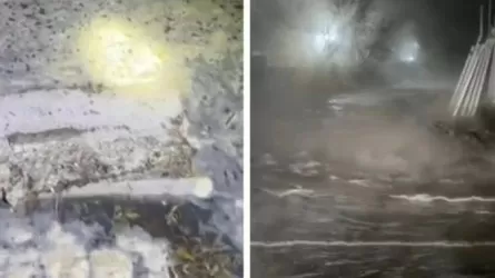 Қостанайда саяжайларды кәріз суы басып қалды