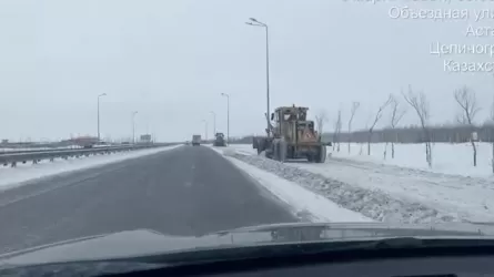 Ақмола облысында көлік жылдамдығына уақытша шектеу енгізілді