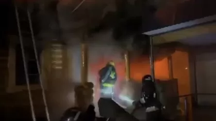 Жетісу облысында монша өртеніп, 22 адам эвакуацияланды