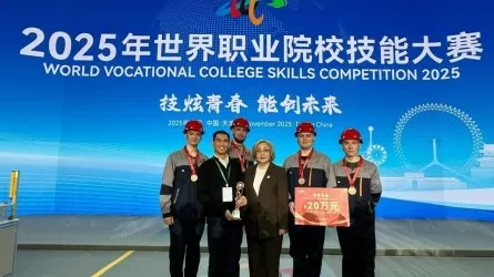 Қазақстандық студенттер Қытайда өткен халықаралық чемпионаттың жүлдегері атанды