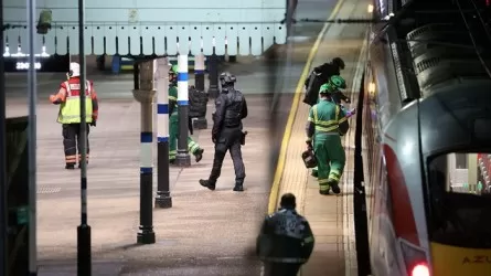 Кровавая атака в британском поезде: есть множество пострадавших 