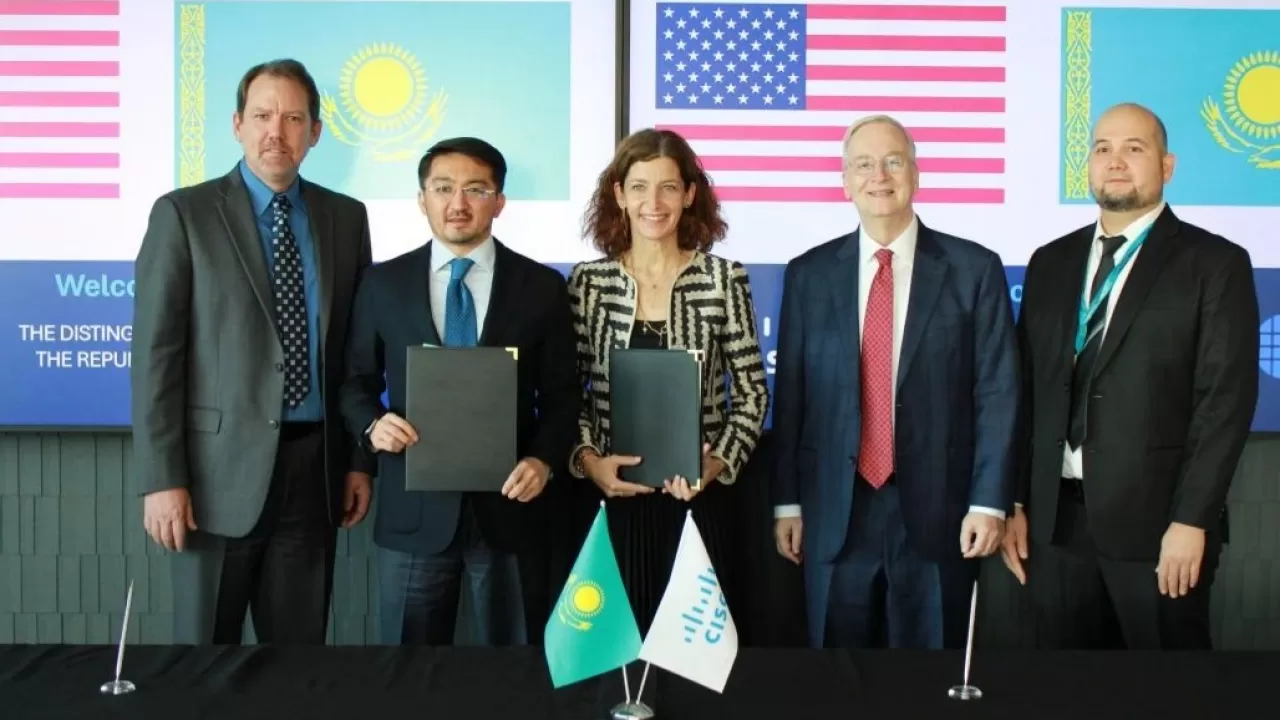 Қазақстан Cisco компаниясымен жаңа технологиялық мүмкіндіктерді бірлесіп жүзеге асырады