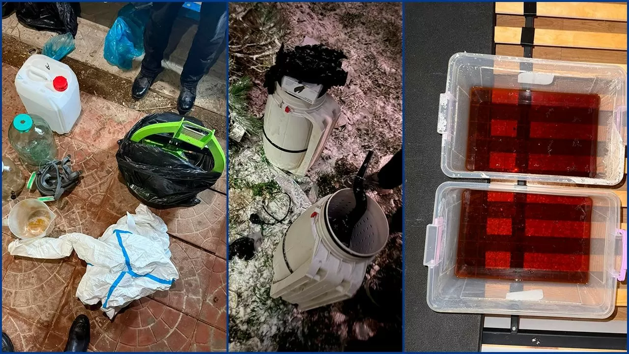 Есірткіге арналған жерасты зертханасы жойылды – ҰҚК