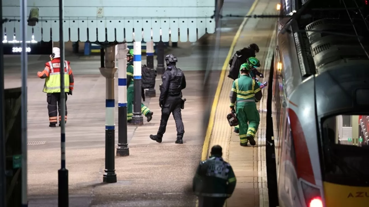 Кровавая атака в британском поезде: есть множество пострадавших 