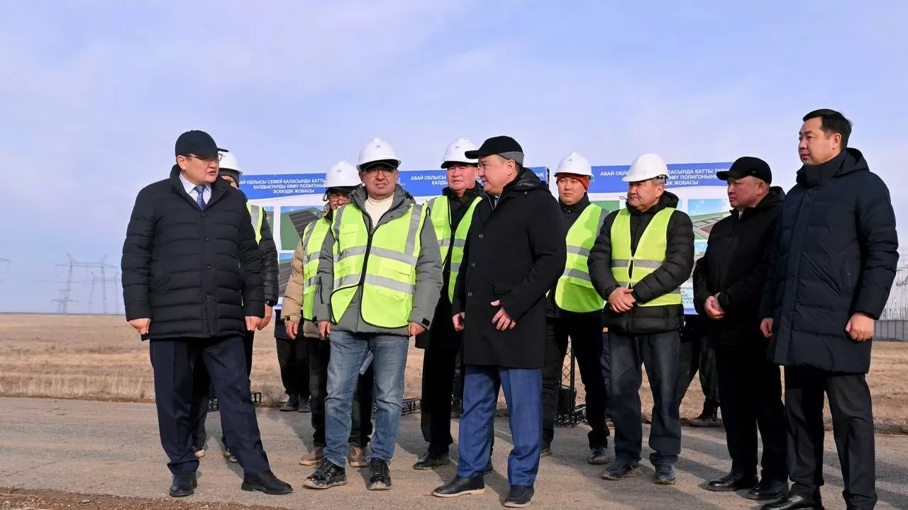 Новый полигон ТБО строят в Семее 