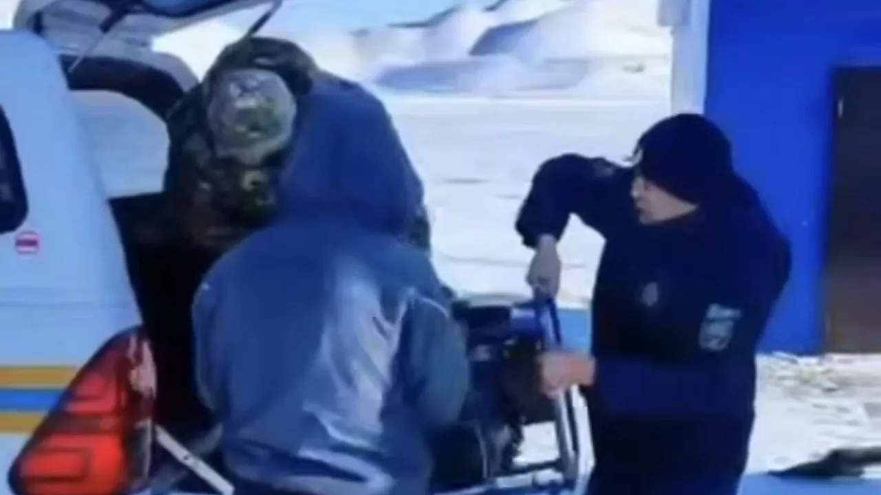 "Тіркемеде 45 жылқы бар": Арқалықтан Астанаға бағыт алған жүк көлігі аязда қалып қойды