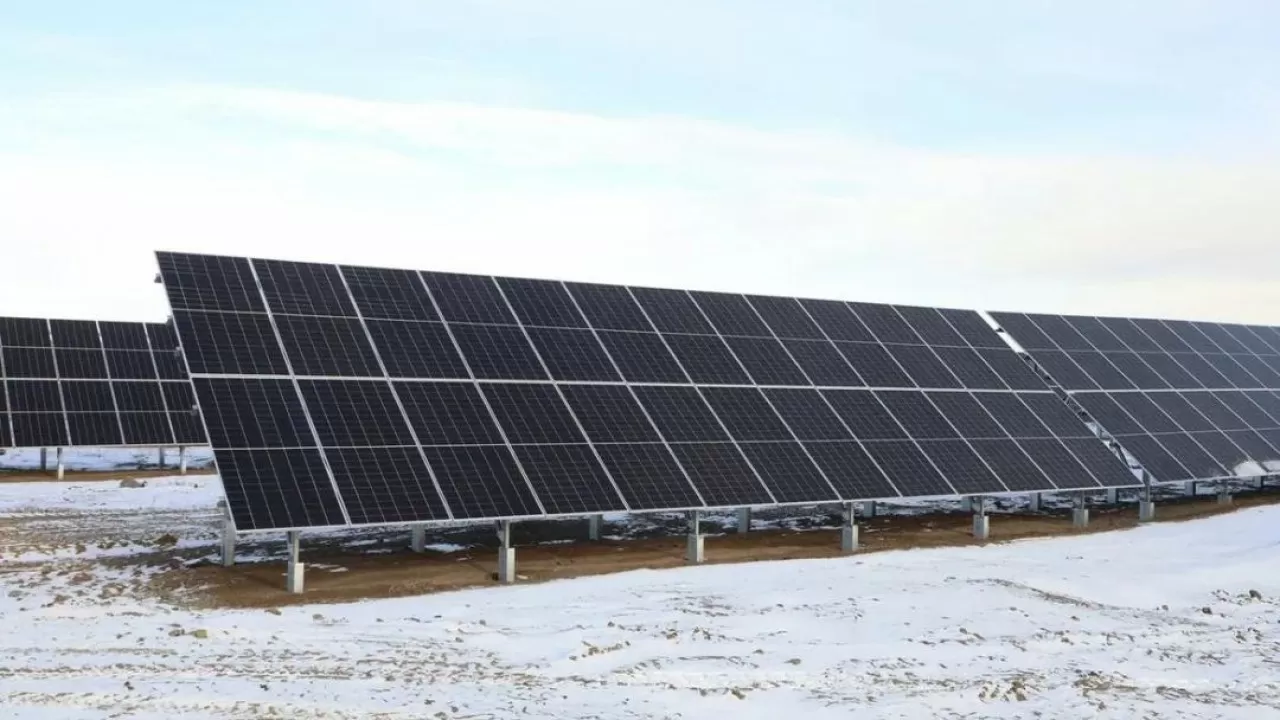 Новая солнечная станция заработала в Костанайской области 