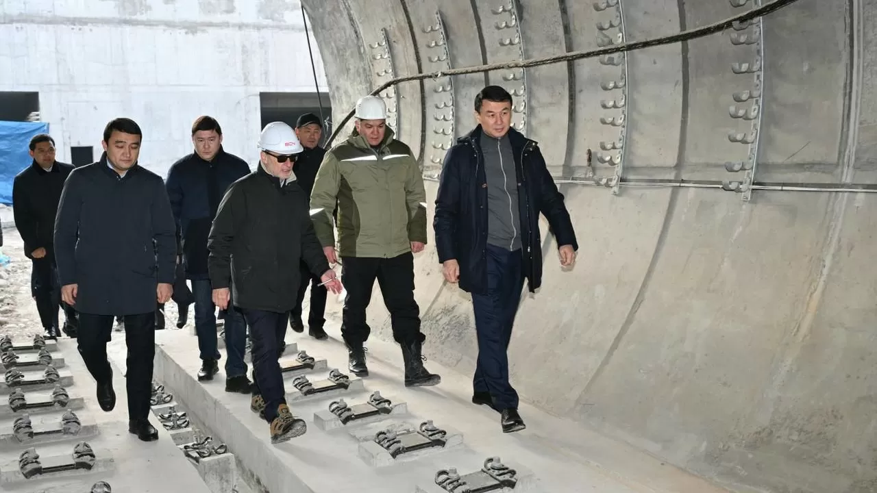 Алматы әкімі "Қалқаман" метро станциясының құрылысын тезірек аяқтауды тапсырды
