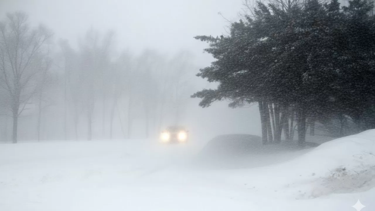 Штормовой удар: на Казахстан надвигается метель с ураганным ветром 