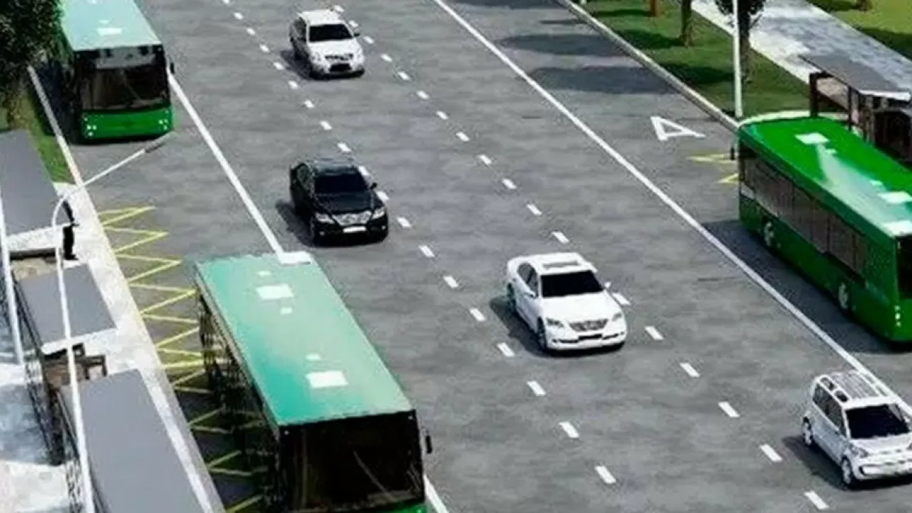 Алматыда жаңа BRT желісі іске қосылады