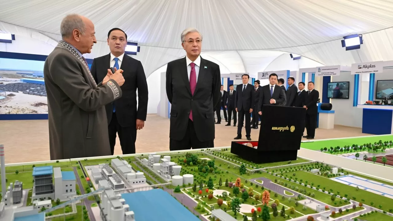 С пулом инвестиционных проектов Жамбылской области ознакомили Токаева 