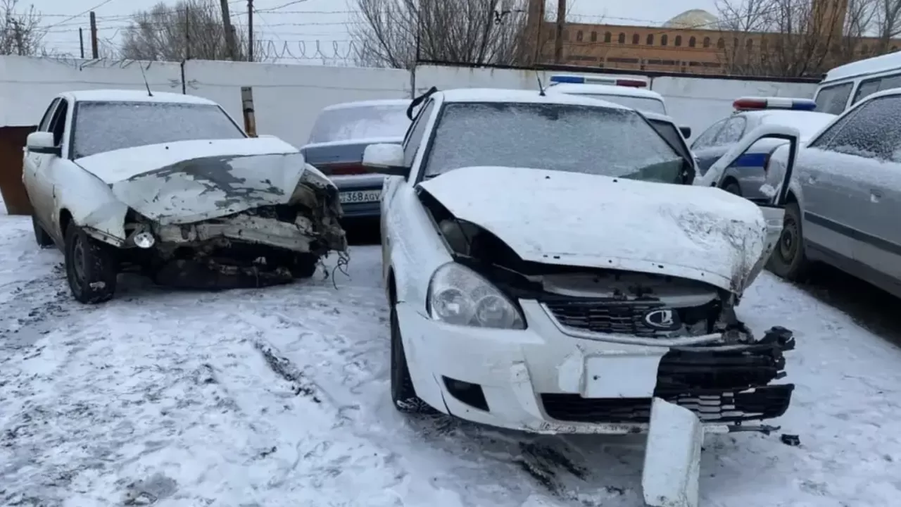 Павлодар облысында екі көлік соқтығысып, жеті адам зардап шекті