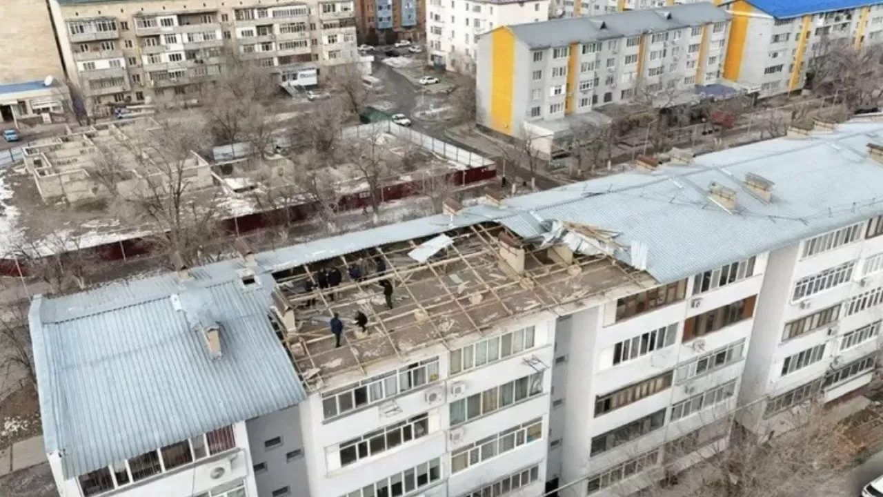 Қонаев қаласында қатты желге байланысты төтенше жағдай жарияланады