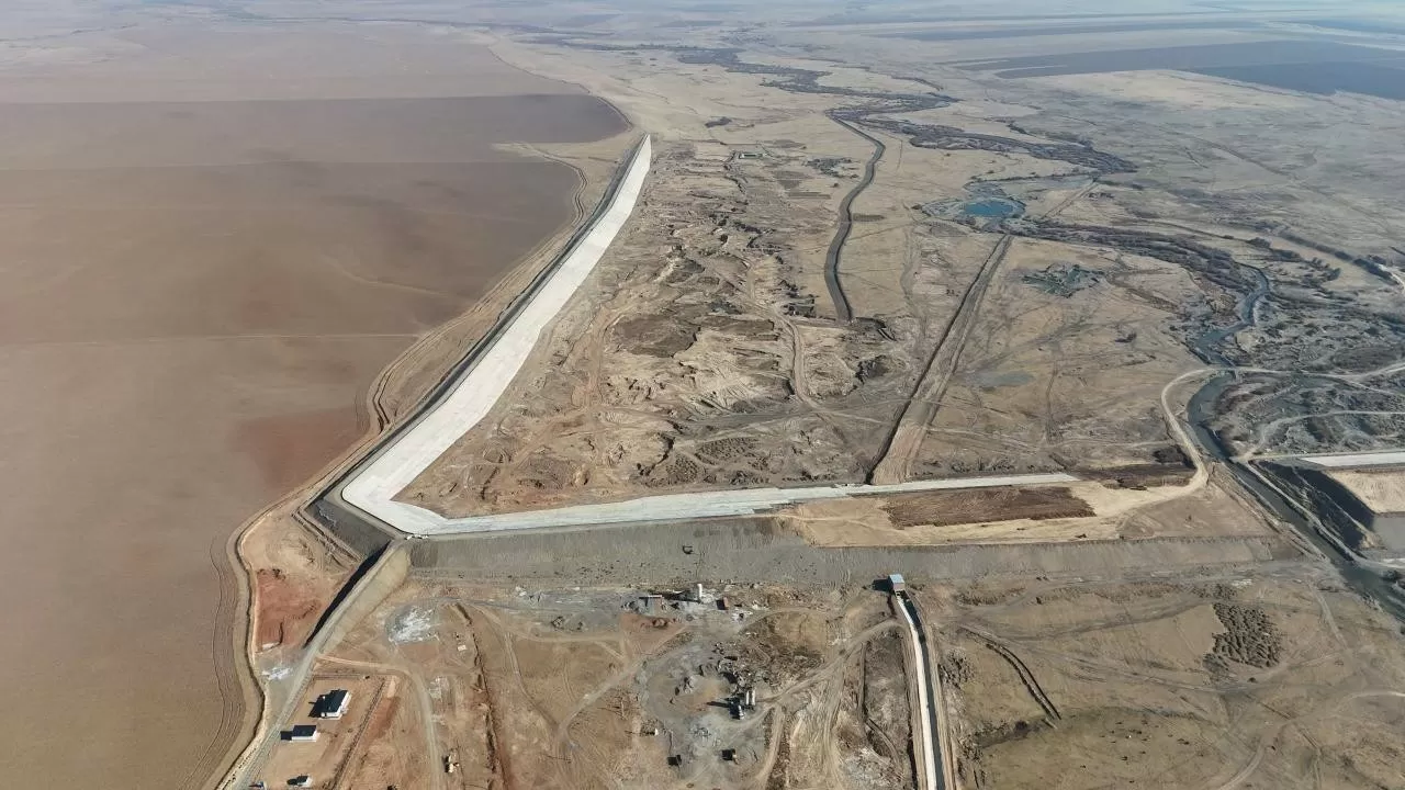 Түркістан облысында жаңа екі су қоймасының құрылысы аяқталуға жақын