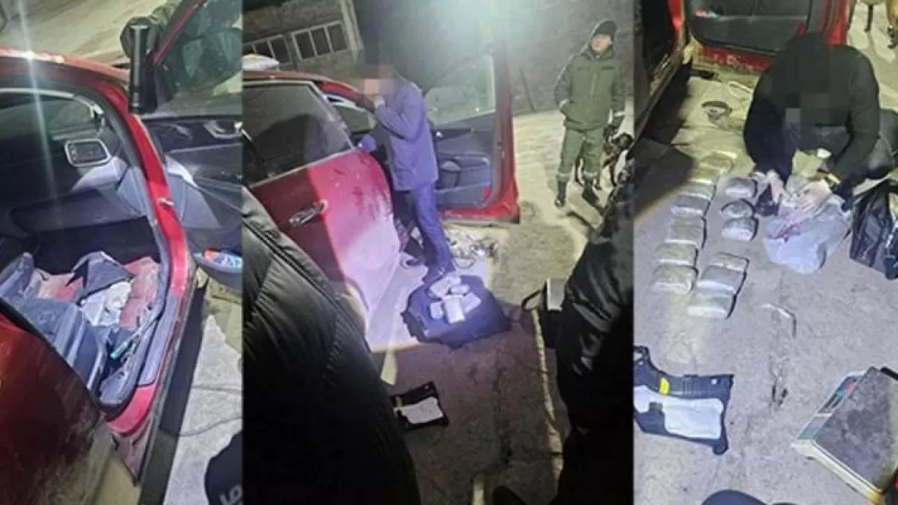 Жамбыл облысындағы шекарада тыйым салынған заттар тәркіленді