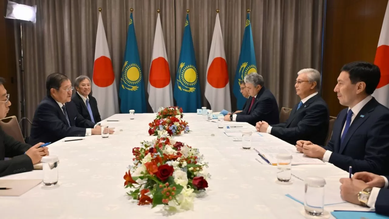 Мемлекет басшысы Mitsui компаниясы директорлар кеңесінің төрағасымен кездесті