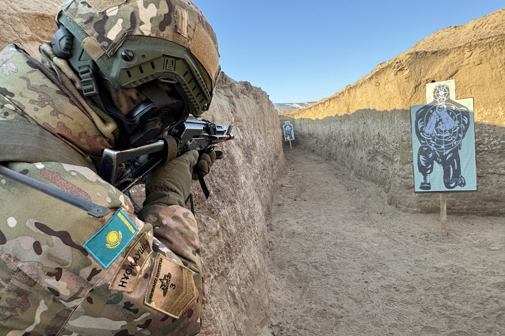 Отработали боевые навыки