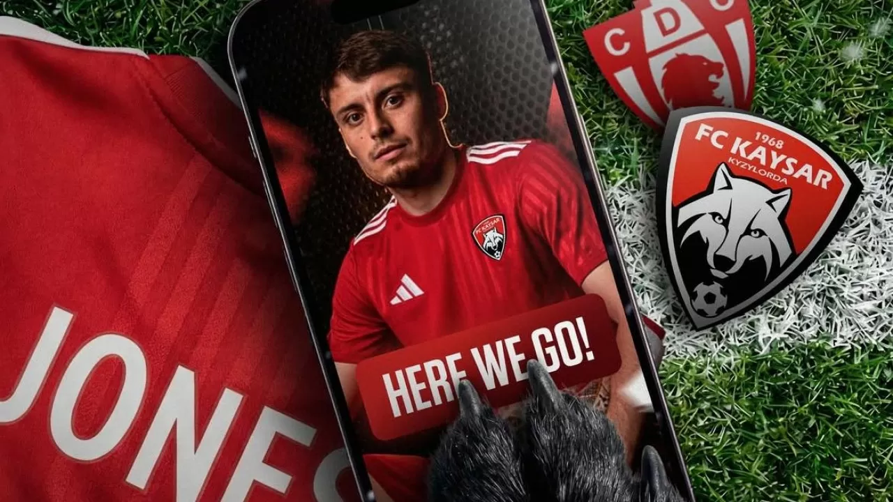 "Қайсар" тарихында алғаш рет чилилік футболшы доп теппек