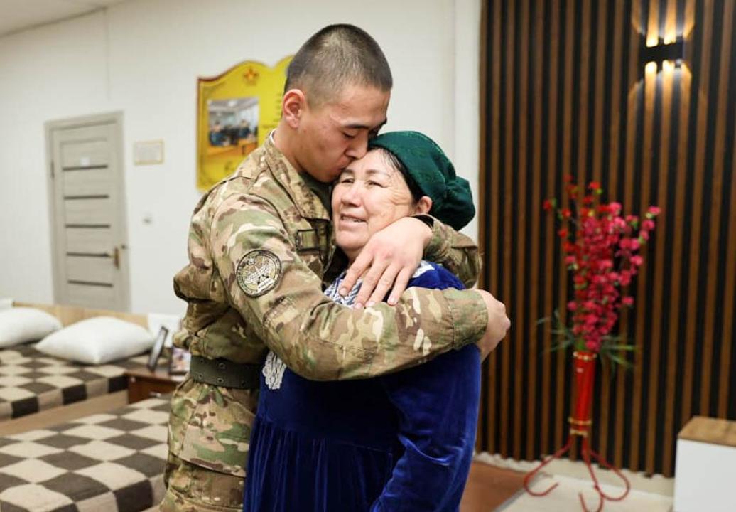 Алматыдағы әскери білім ордасында сарбаз ата-аналарына арналған ашық есік күні өтті