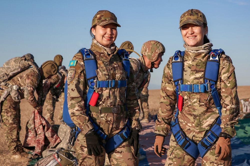 Отработали боевые навыки