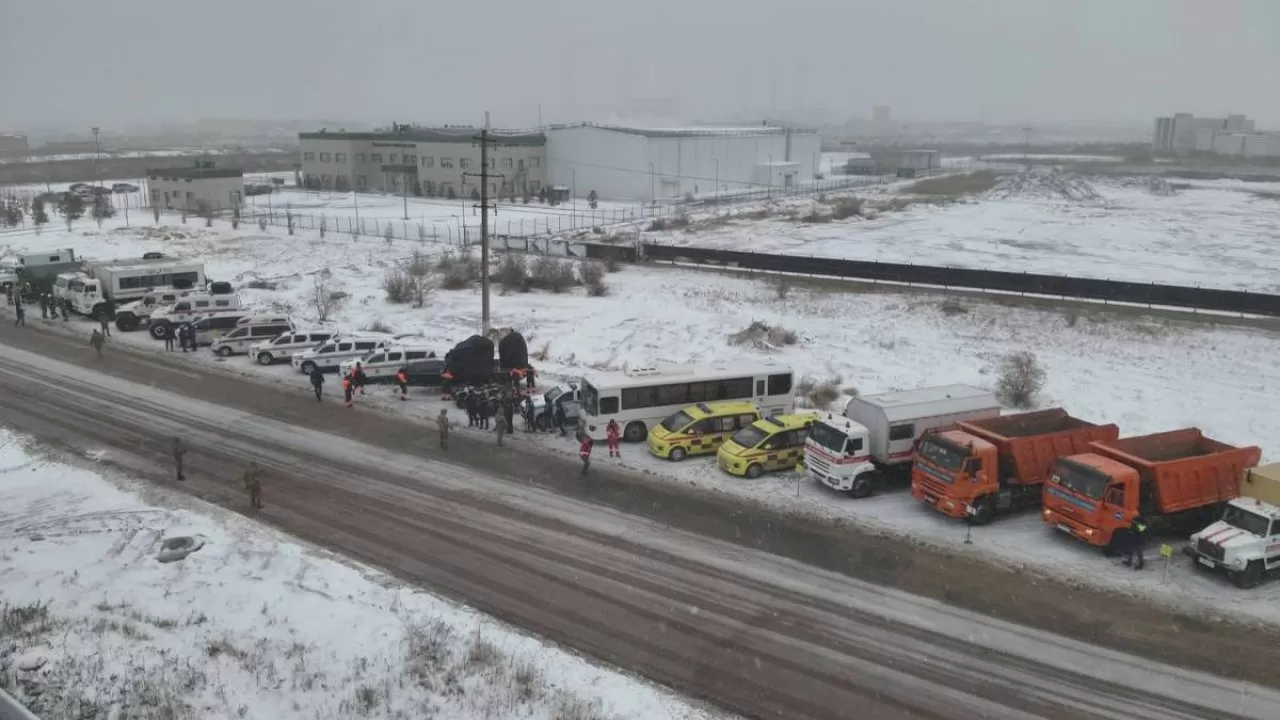 Астанада өртке қарсы оқу-жаттығу өтеді