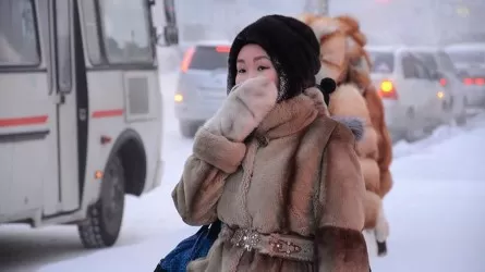 Якутияда ауа температурасы -50 градусқа жетті