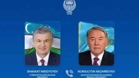 Нұрсұлтан Назарбаев Өзбекстан президентімен сөйлесті
