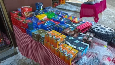 Павлодарлықтан құны 1 млн теңге болатын пиротехника тәркіленді