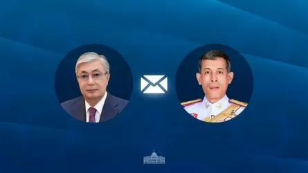 Токаев поздравил короля Таиланда