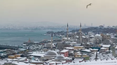 Турция встречает новый год в холоде