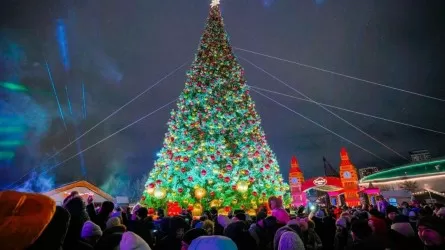 В Астане стартовали новогодние праздники