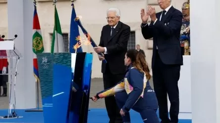 В Риме зажгли огонь Зимней Олимпиады