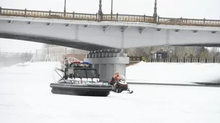 &laquo;Жұқа мұз&raquo;: елордалық құтқарушылар мұз үстіндегі қауіпсіздік ережелерін ескертті