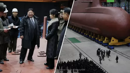 Солтүстік Корея 8700 тонна болатын ядролық қайықтың фотосын жария етті