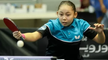 Казахстан успешно выступил на турнире по настольному теннису в Саудовской Аравии