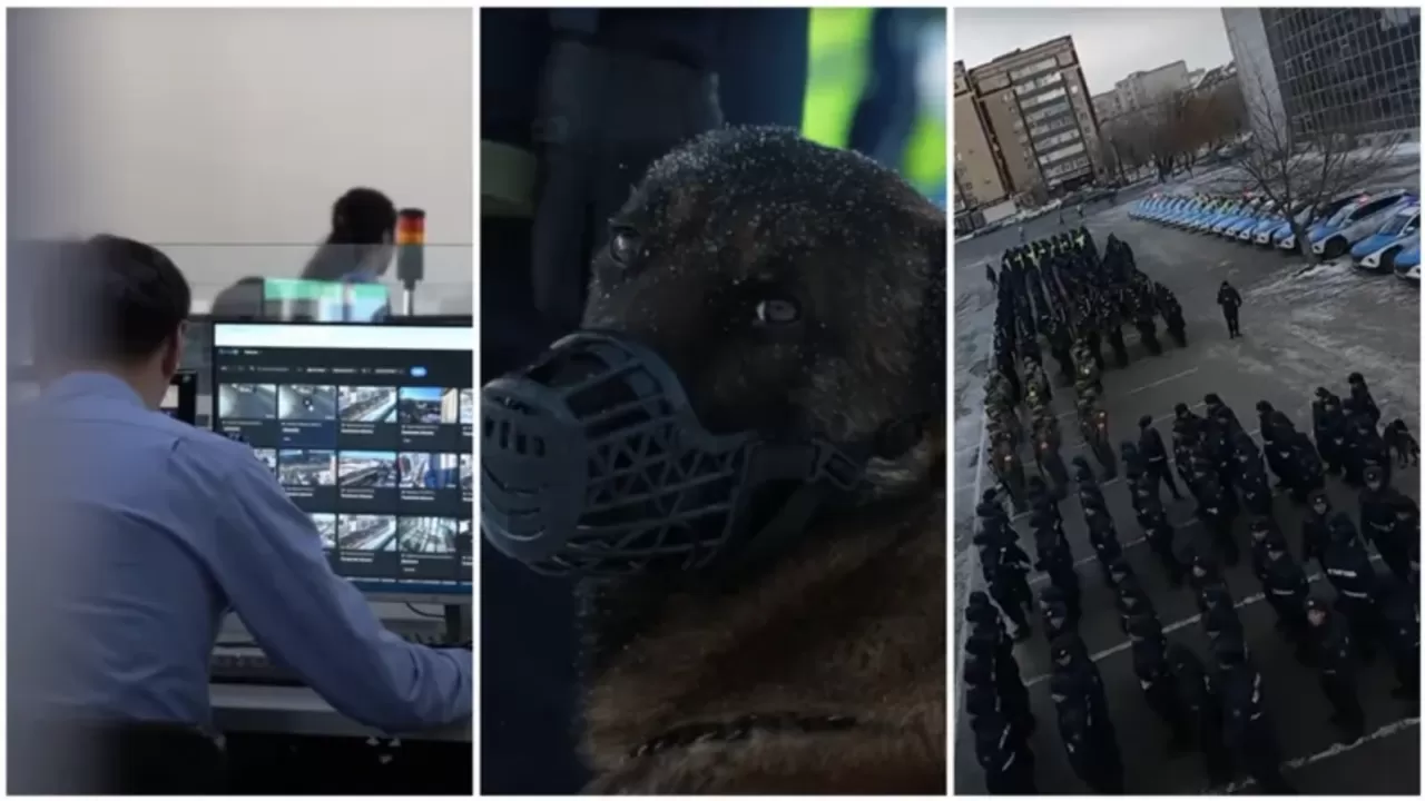 Жаңа жыл қарсаңында полиция күшейтілген режимде жұмыс істеп жатыр