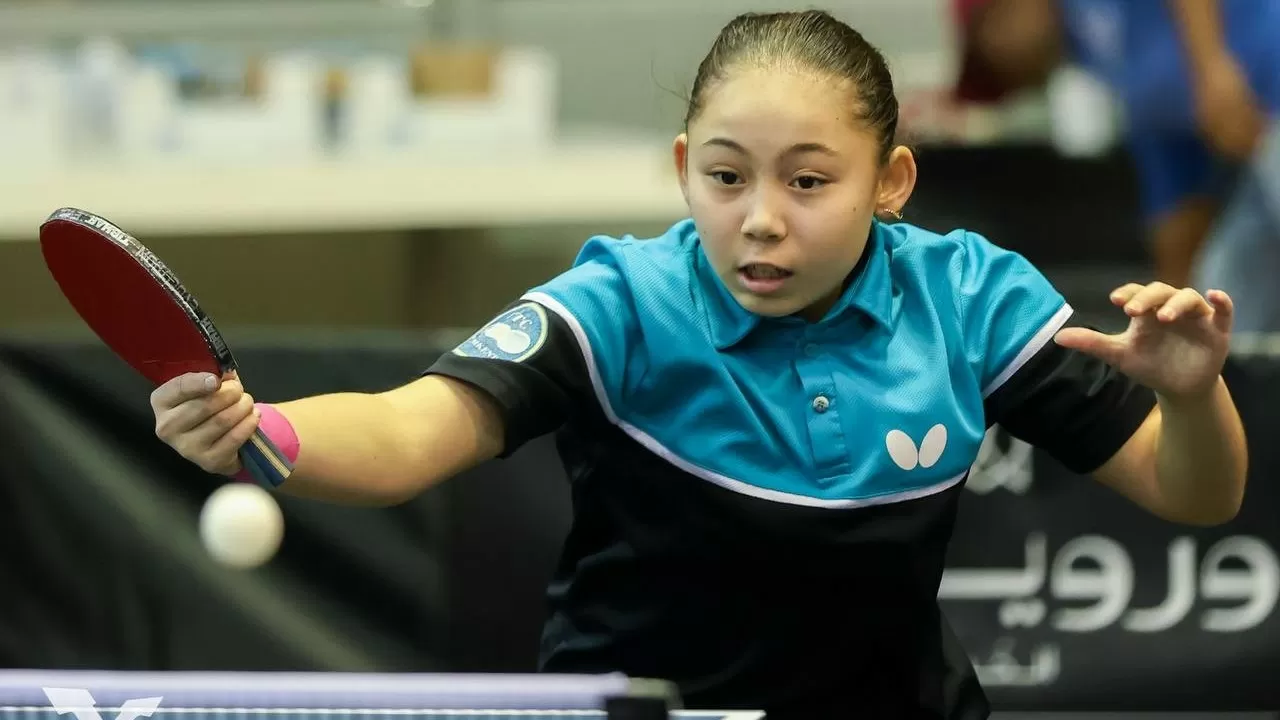 Казахстан успешно выступил на турнире по настольному теннису в Саудовской Аравии