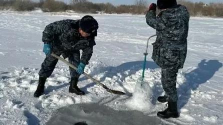 Рыбу от замора спасают в Акмолинской области 