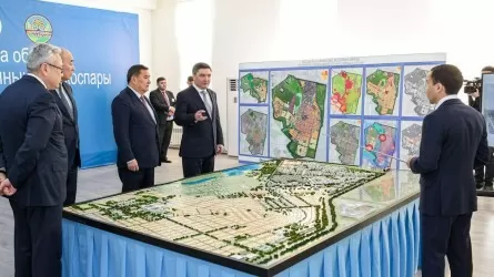 Олжас Бектенов ознакомился с генеральным планом Косшы 